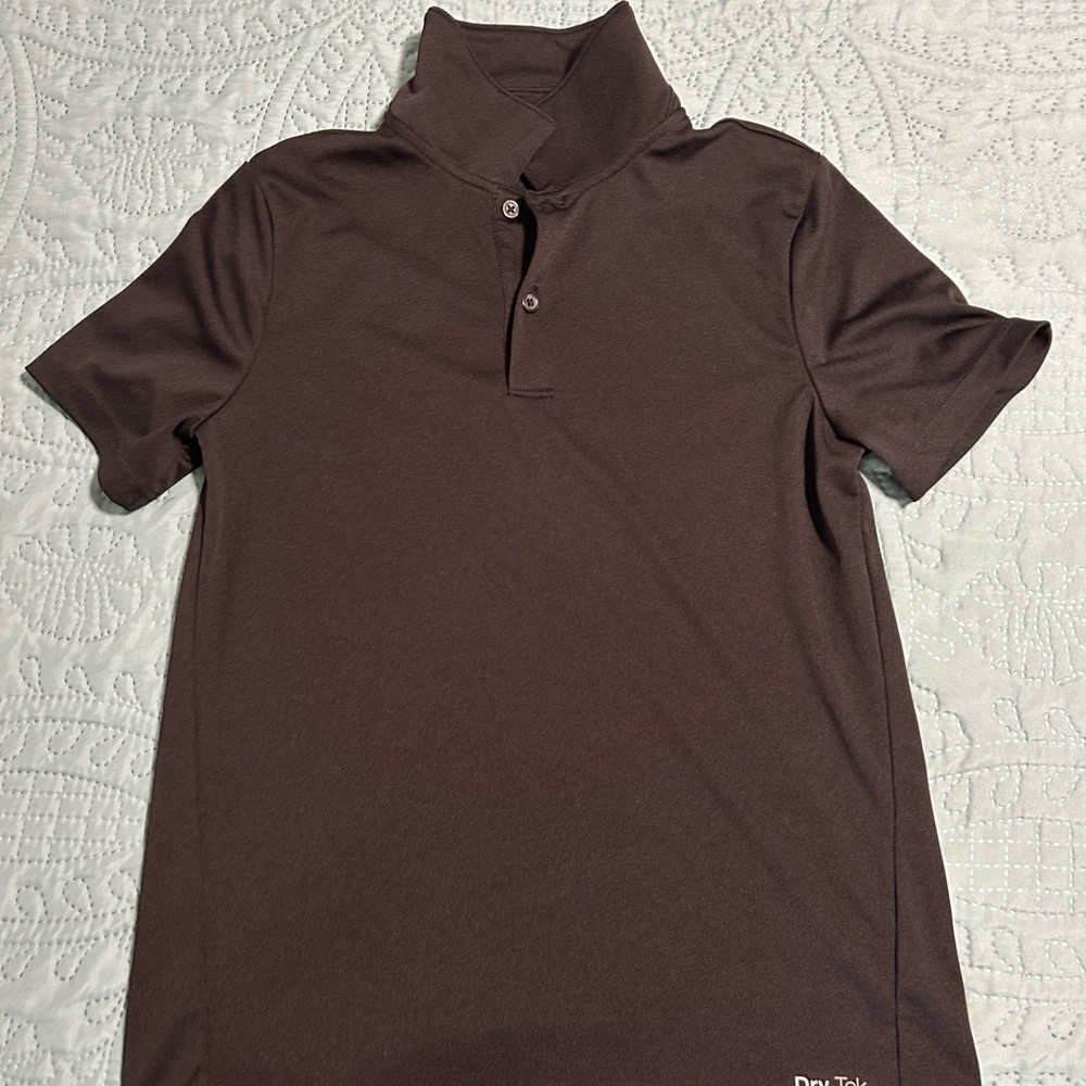 Youth black performance Polo Shirt